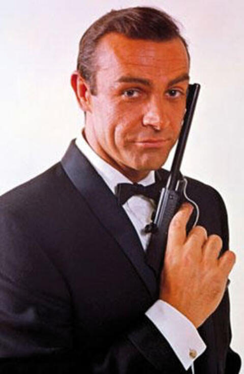 Werbebild für James Bond 007 – Liebesgrüße aus Moskau (Regie: Terence Young, 1963), Fotograf unbekannt.