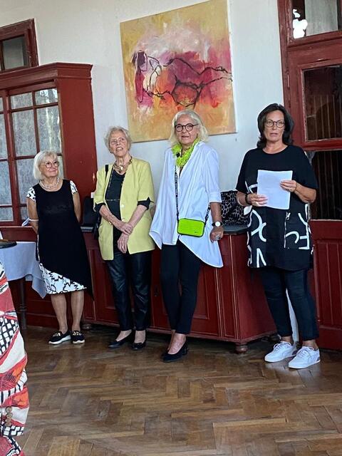 Eva Riebler, Moje Menhardt, Christl Fötsch und Ingrid Schlögl Foto ©Stoiser-NÖN